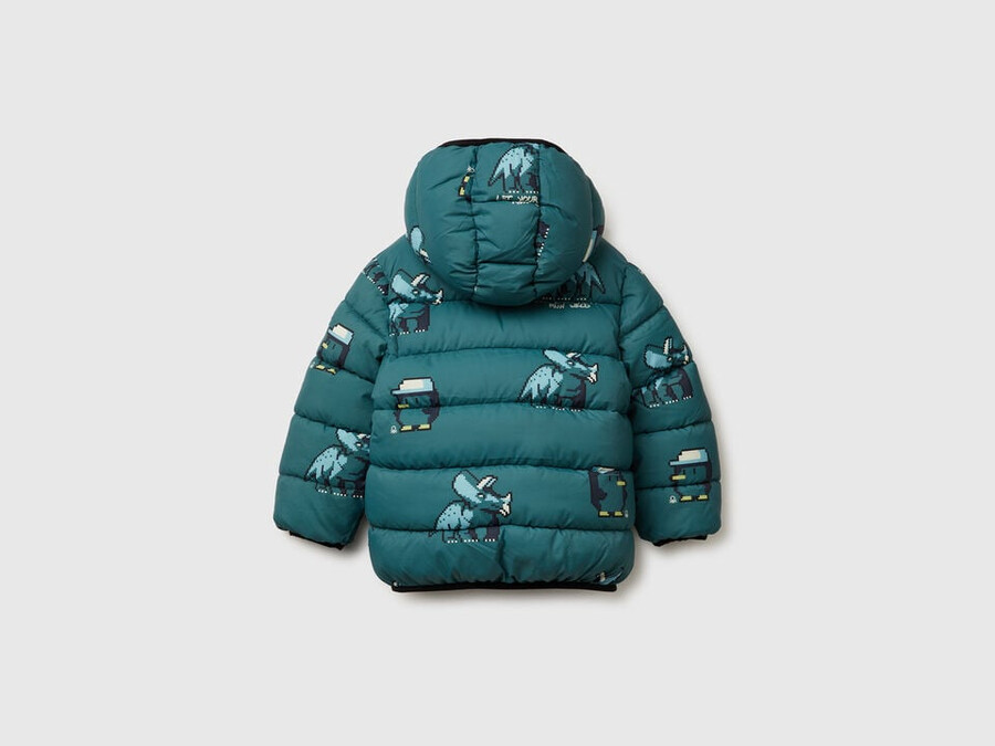 vzorovaná bunda rain defender