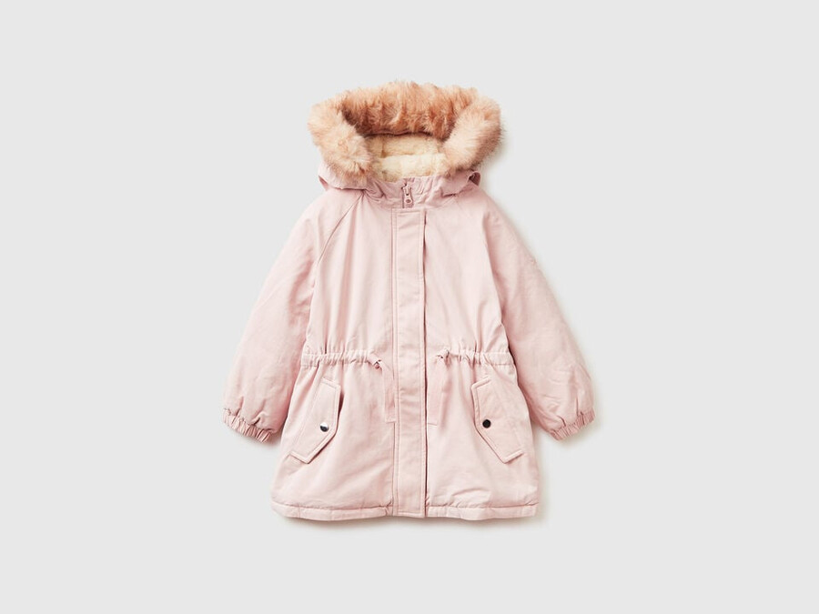 zateplená parka se stahovací šňůrkou