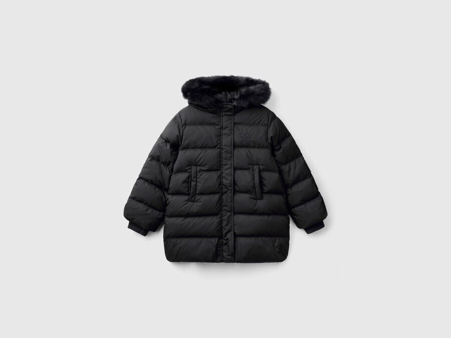 péřová bunda rain defender s odnímatelnou kapucí