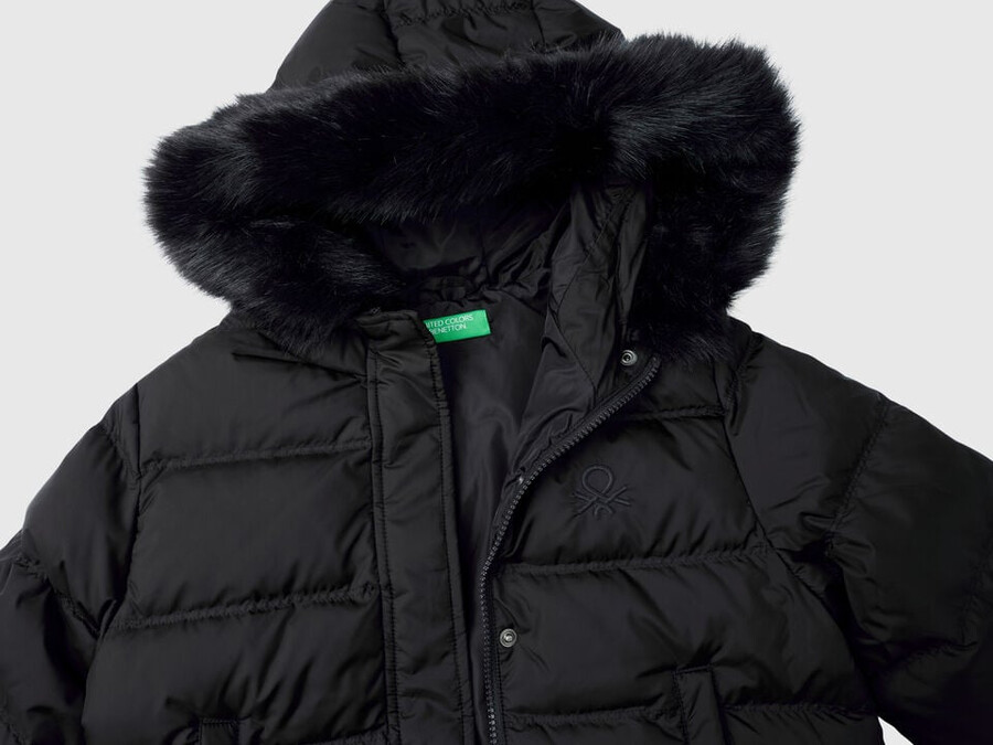 péřová bunda rain defender s odnímatelnou kapucí