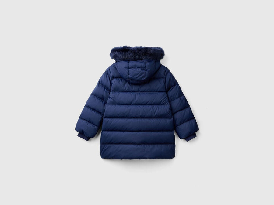 péřová bunda rain defender s odnímatelnou kapucí