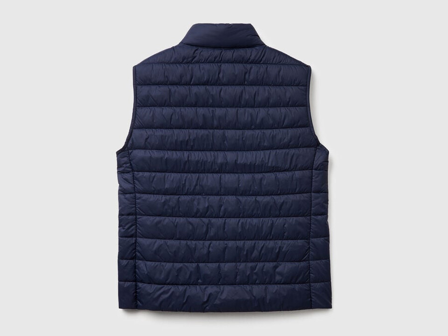 slim fit prošívaná vesta