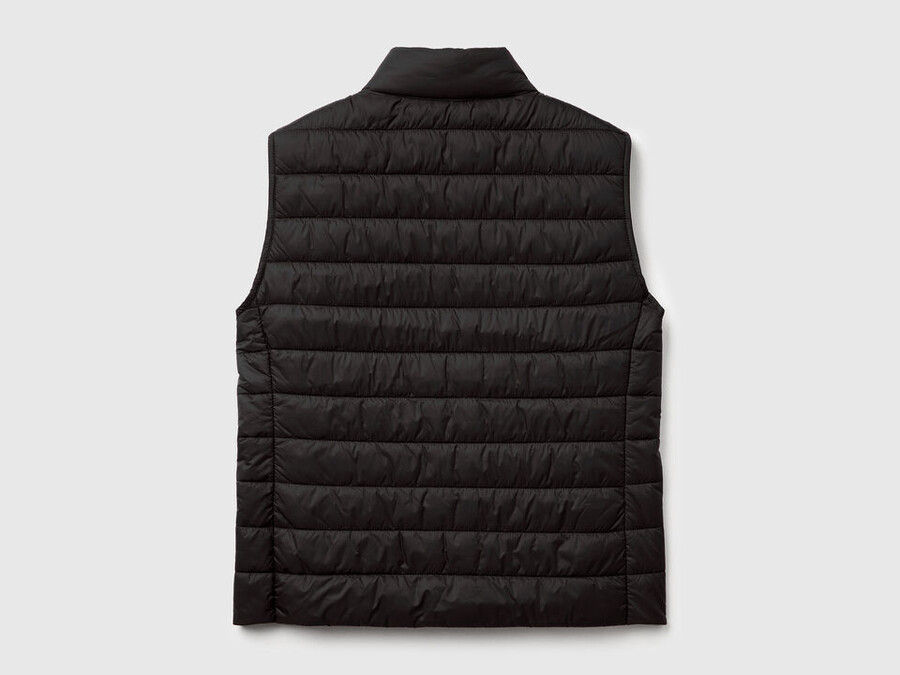 slim fit prošívaná vesta