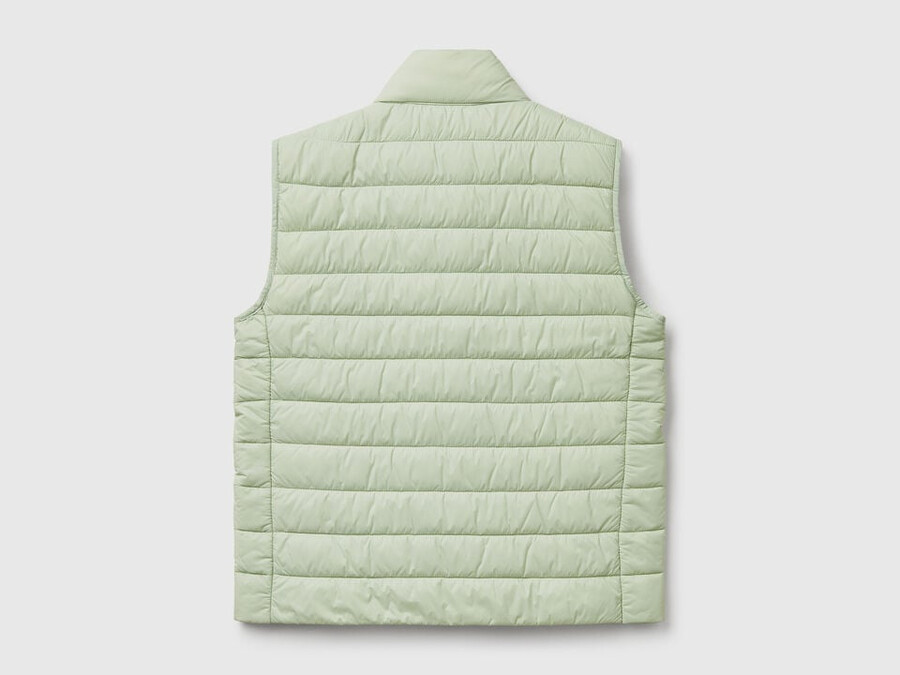 slim fit prošívaná vesta