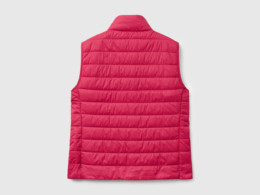 slim fit prošívaná vesta