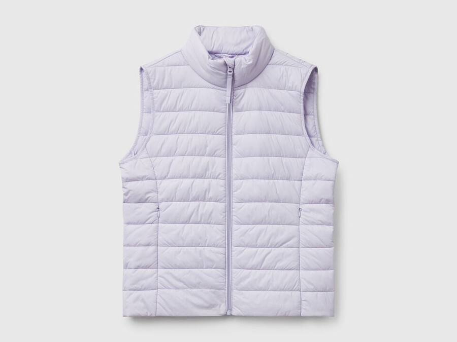 slim fit prošívaná vesta