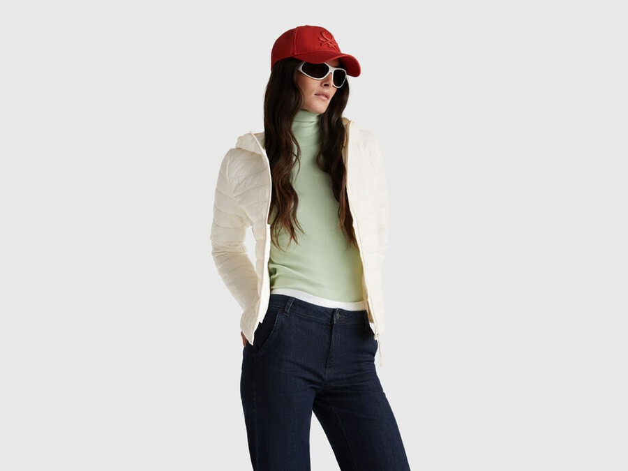 prošívaná bunda slim fit