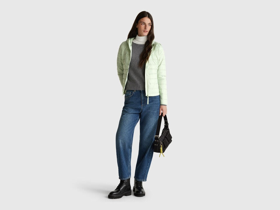prošívaná bunda slim fit