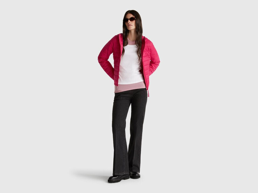 prošívaná bunda slim fit